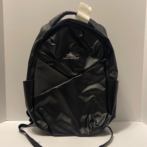 High Sierra Luna 17.6” Black Water Resistant Backpack w/ Padded Laptop Sleeve - Picture 1 of 7
